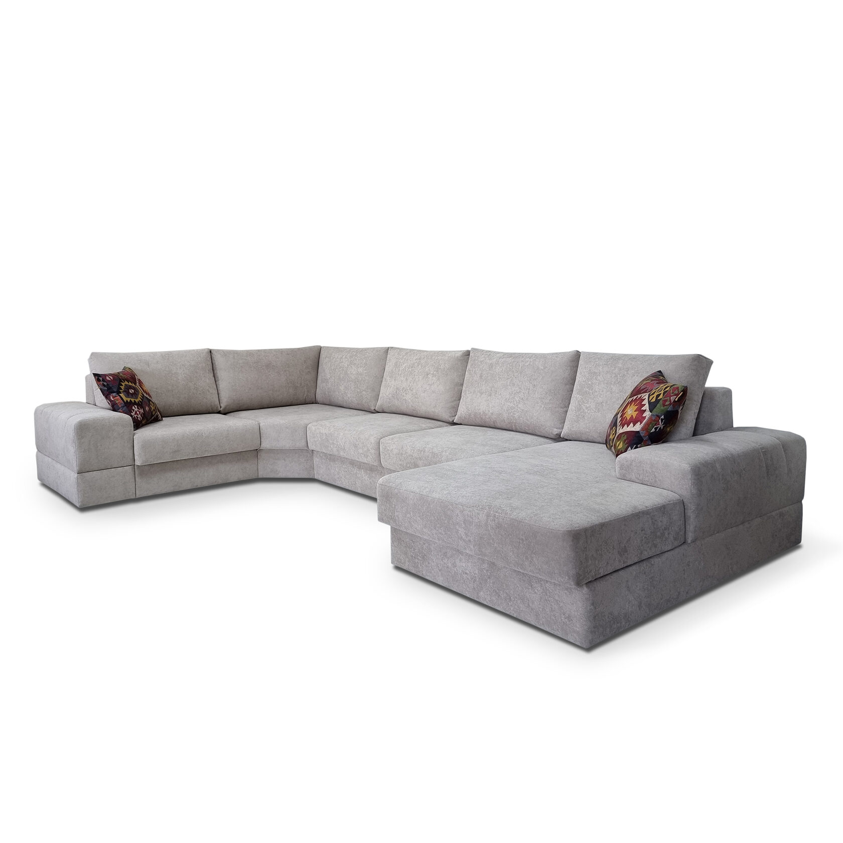 Палермо модульный с широкими подлокотниками и с большим угловым модулем-2